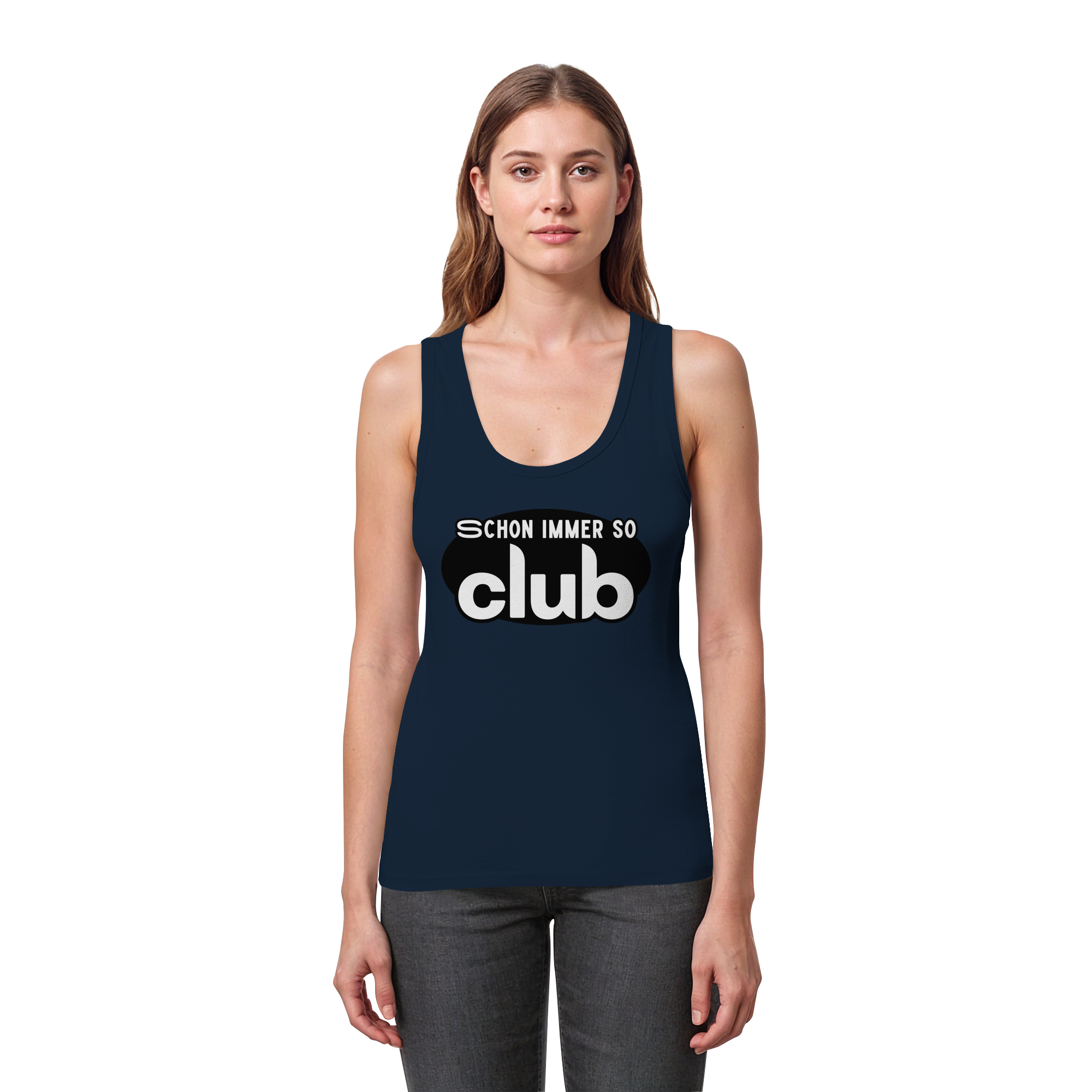 Schon Immer So Club - Womens Organic Fitted Tank Top