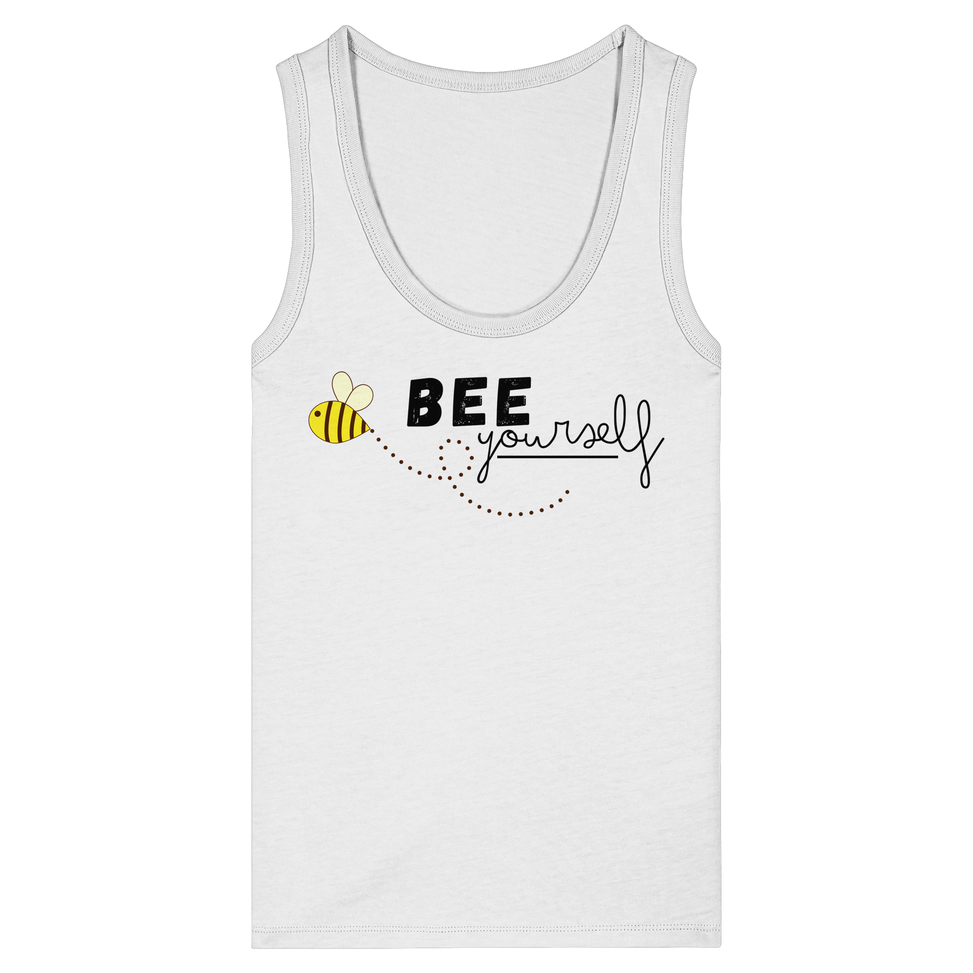 Bee yourself "Léon Edition" - Womens Organic Fitted Tank Top