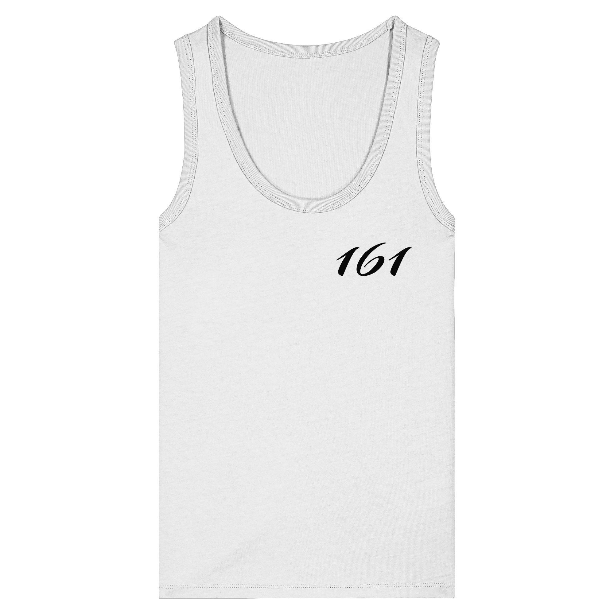 the world is a better place with anti fascism - Womens Organic Fitted Tank Top