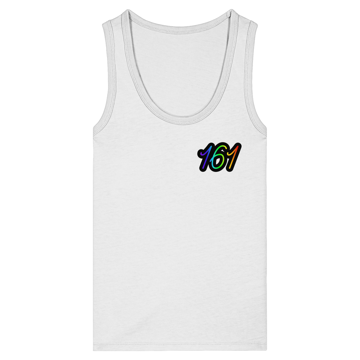 161 "Bubble Edition" - Womens Organic Fitted Tank Top