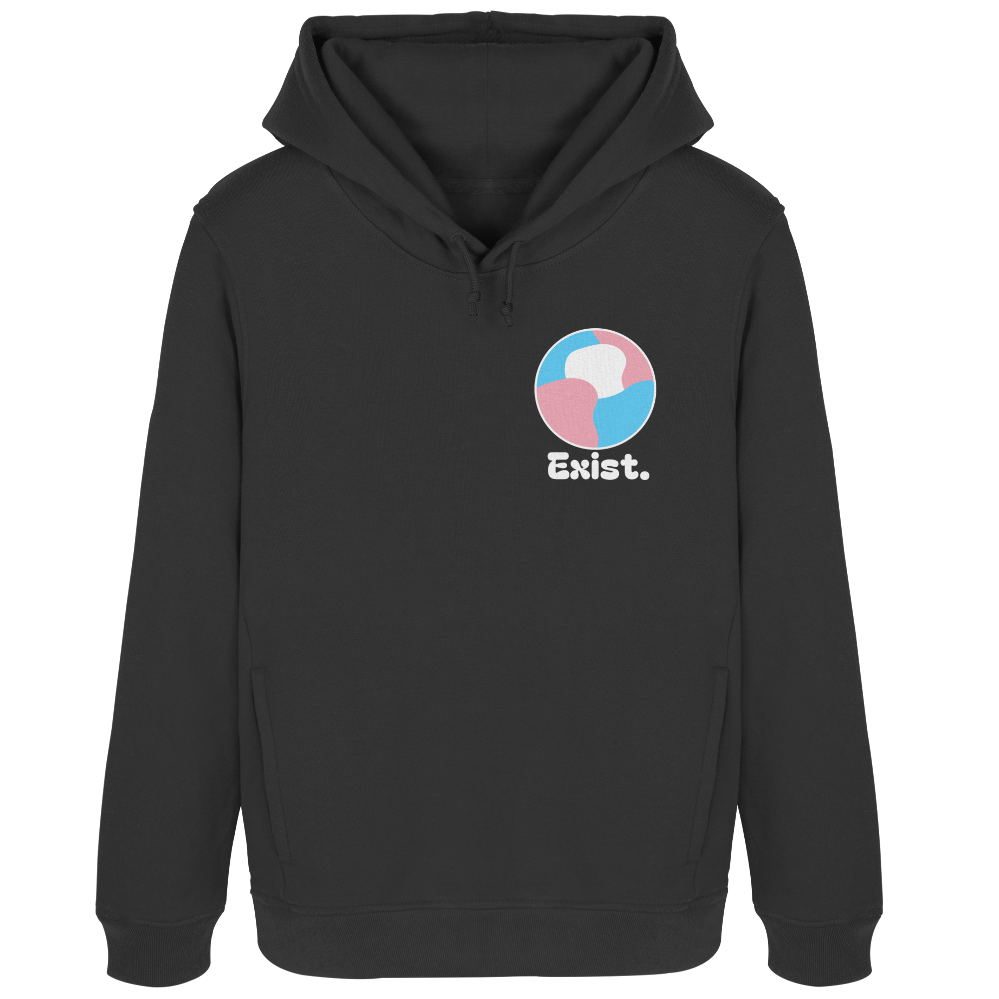 Exist "Trans Edition" - Womens Organic Hoodie B&C