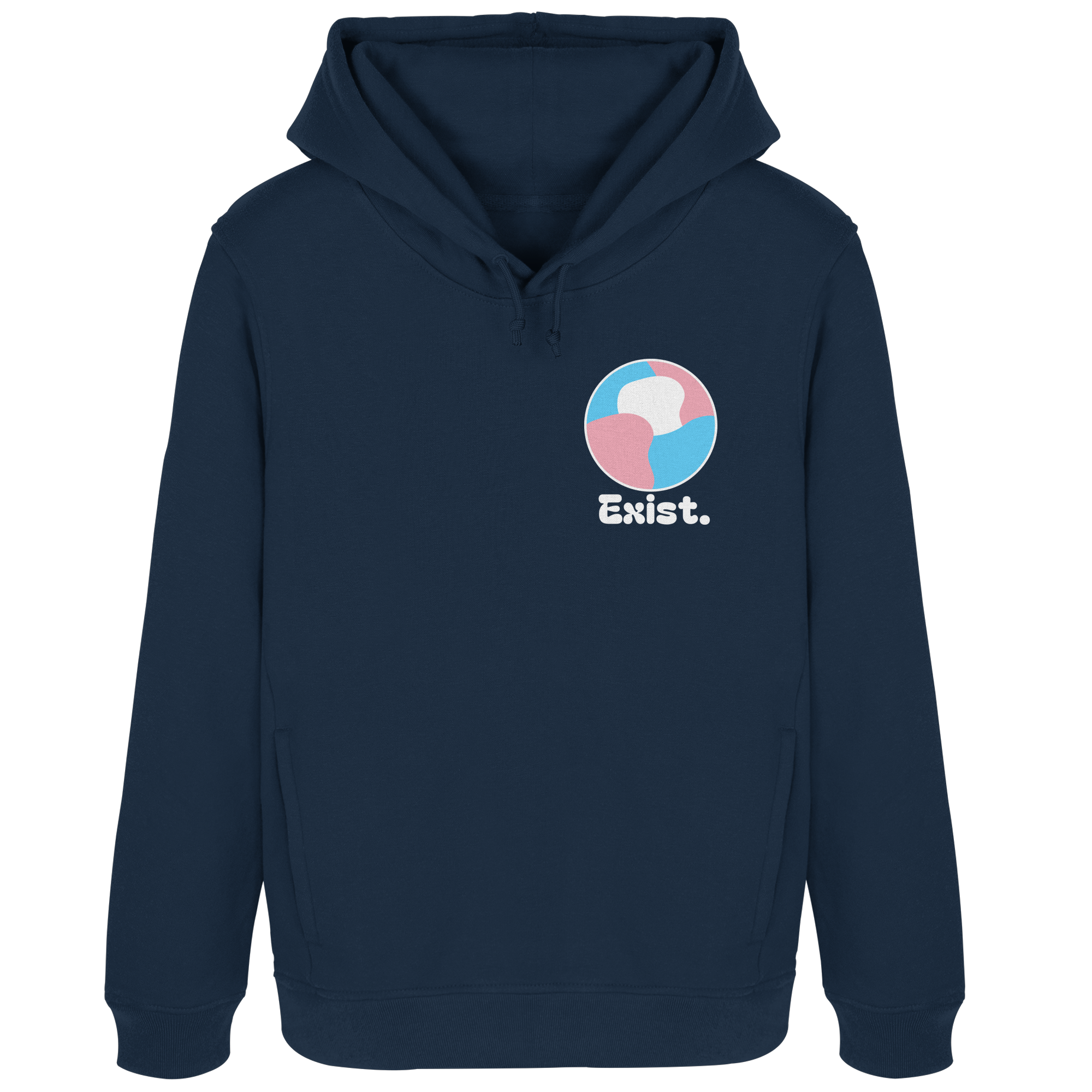 Exist "Trans Edition" - Womens Organic Hoodie B&C