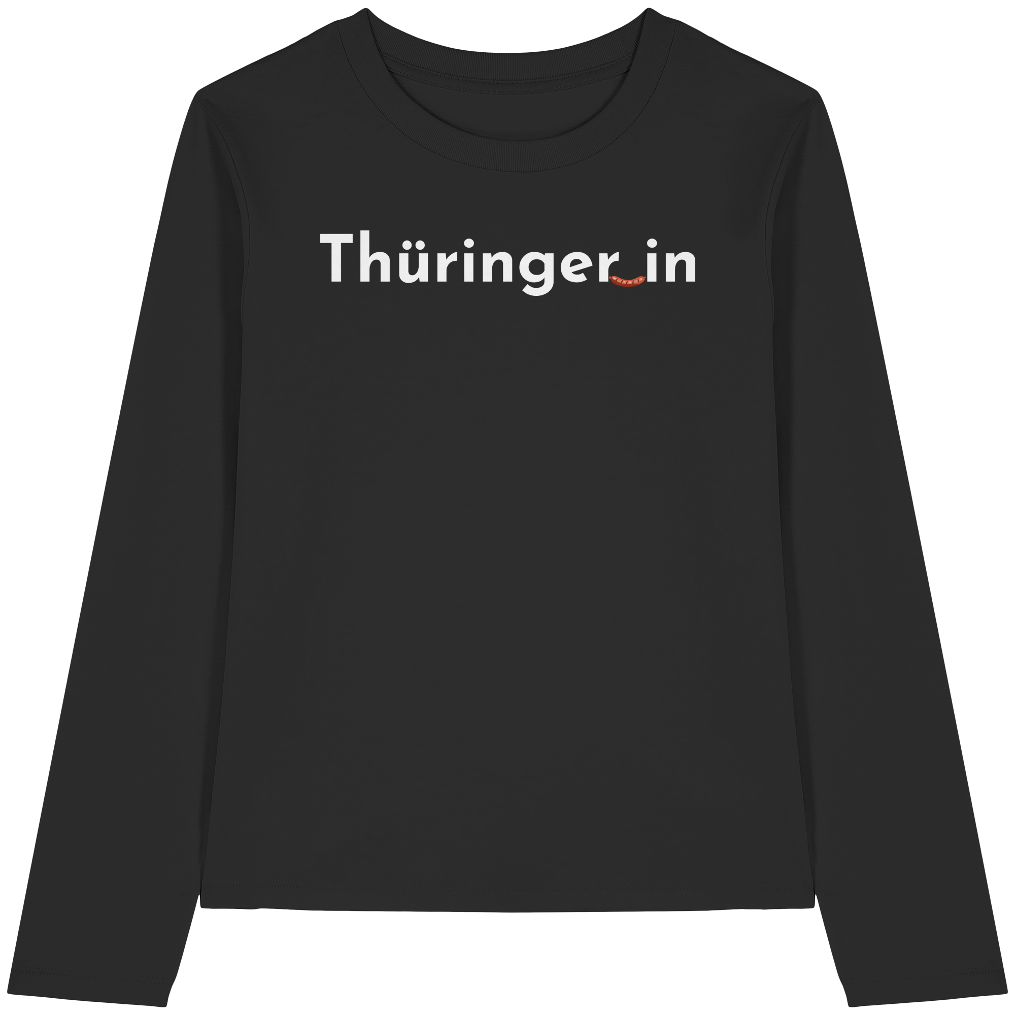 Thüringer_in "Rostbratwurst Edition" - Womens Organic Longsleeve T-Shirt