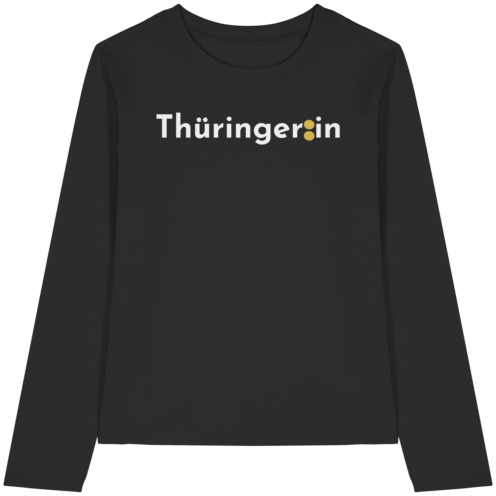 Thüringer:in "Klöße Edition" - Womens Organic Longsleeve T-Shirt