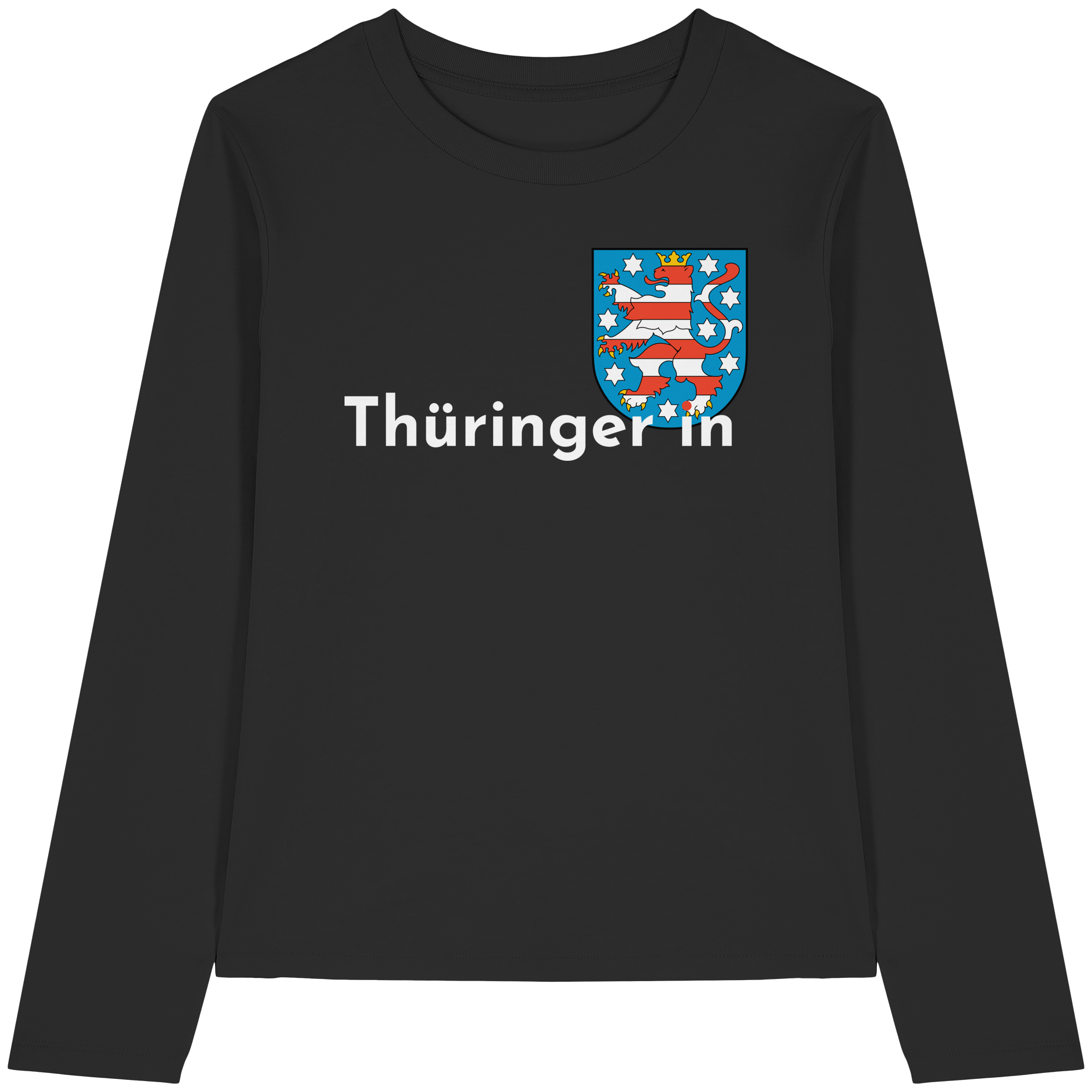 Thüringer*in "Wappen Edition" - Womens Organic Longsleeve T-Shirt