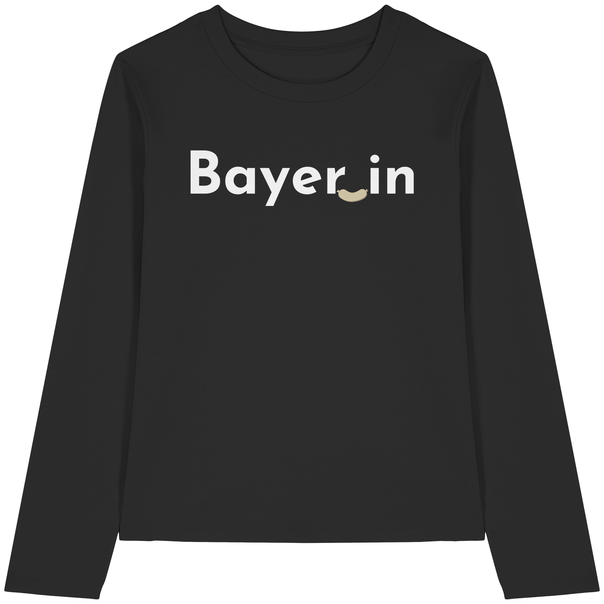 Bayer_in "Weißwurst Edition" - Womens Organic Longsleeve T-Shirt