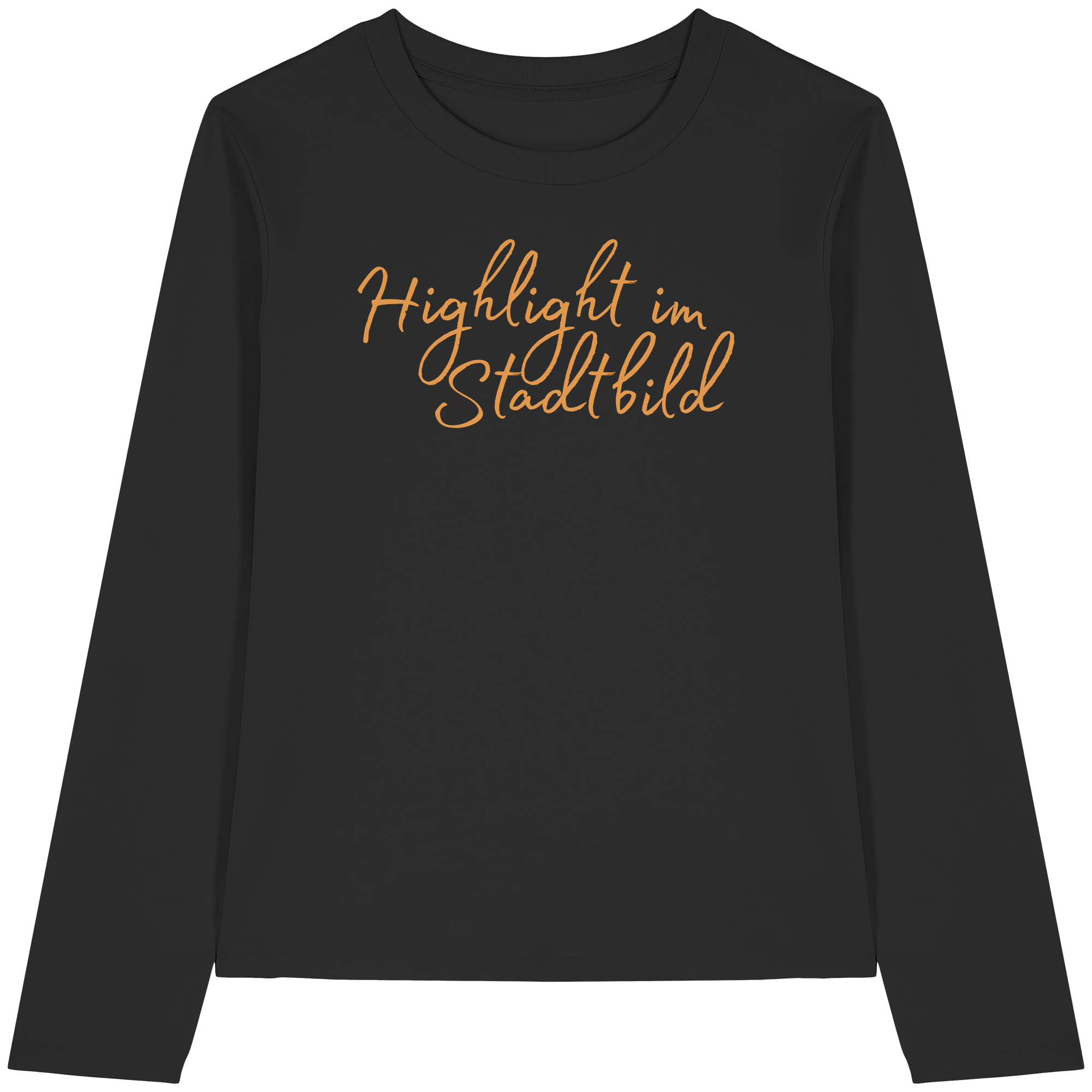 Highlight im Stadtbild - Womens Organic Longsleeve T-Shirt