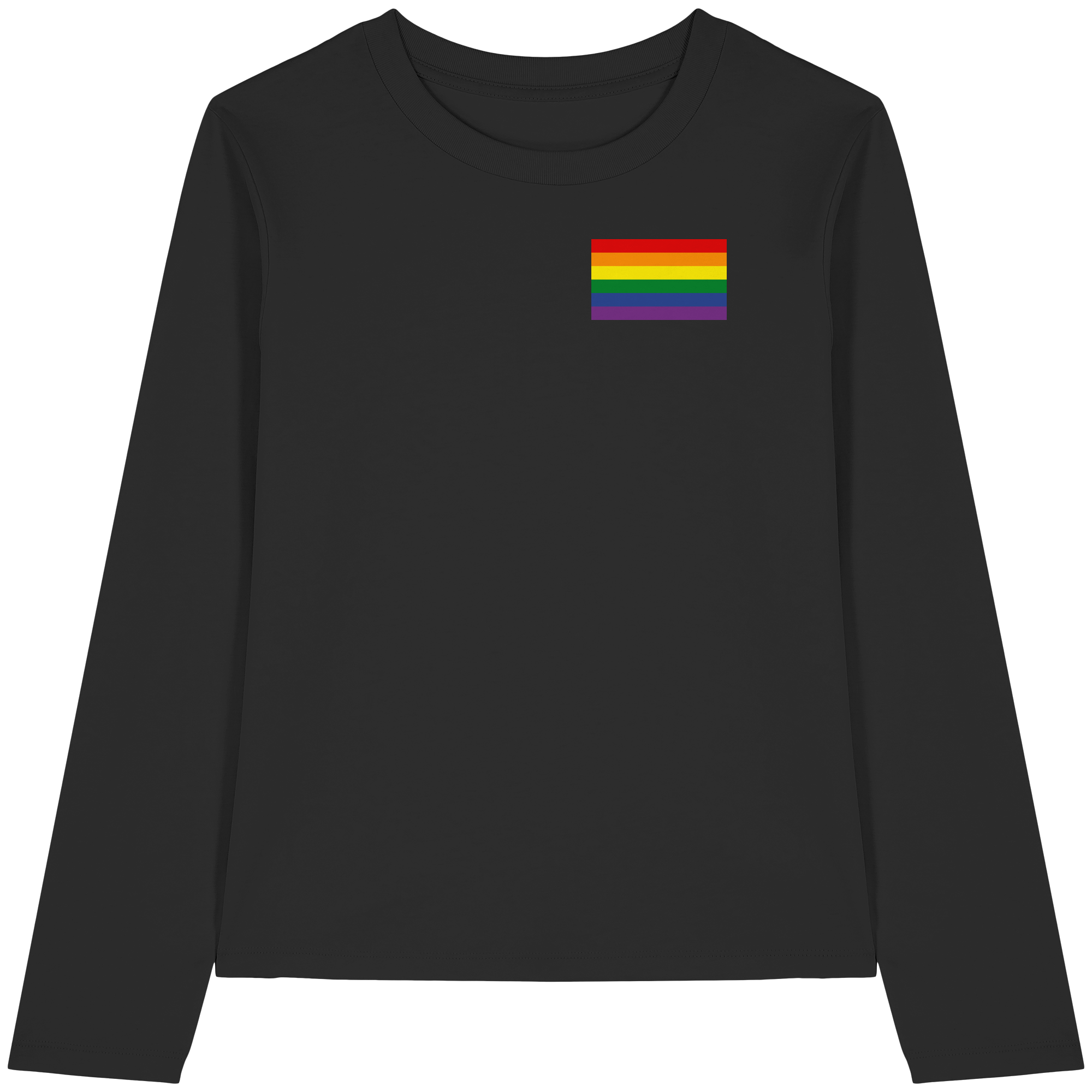 Regenbogen Pride Flag - Womens Organic Longsleeve T-Shirt