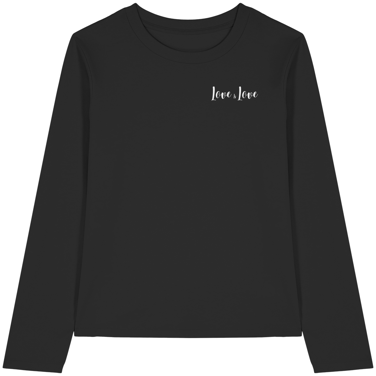 Love is Love "Calligraphy Edition" - Womens Organic Longsleeve T-Shirt