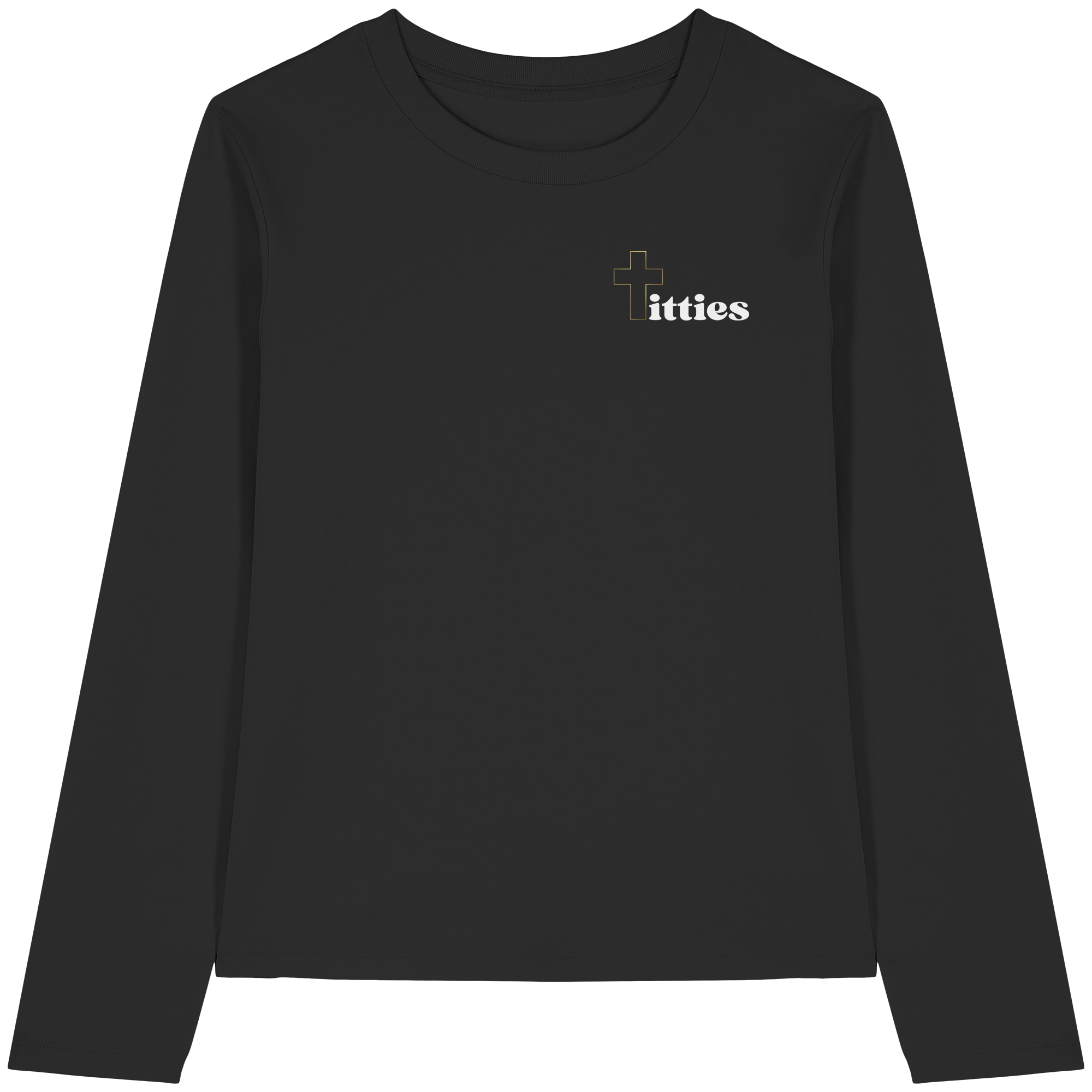 Holy Titties - Womens Organic Longsleeve T-Shirt