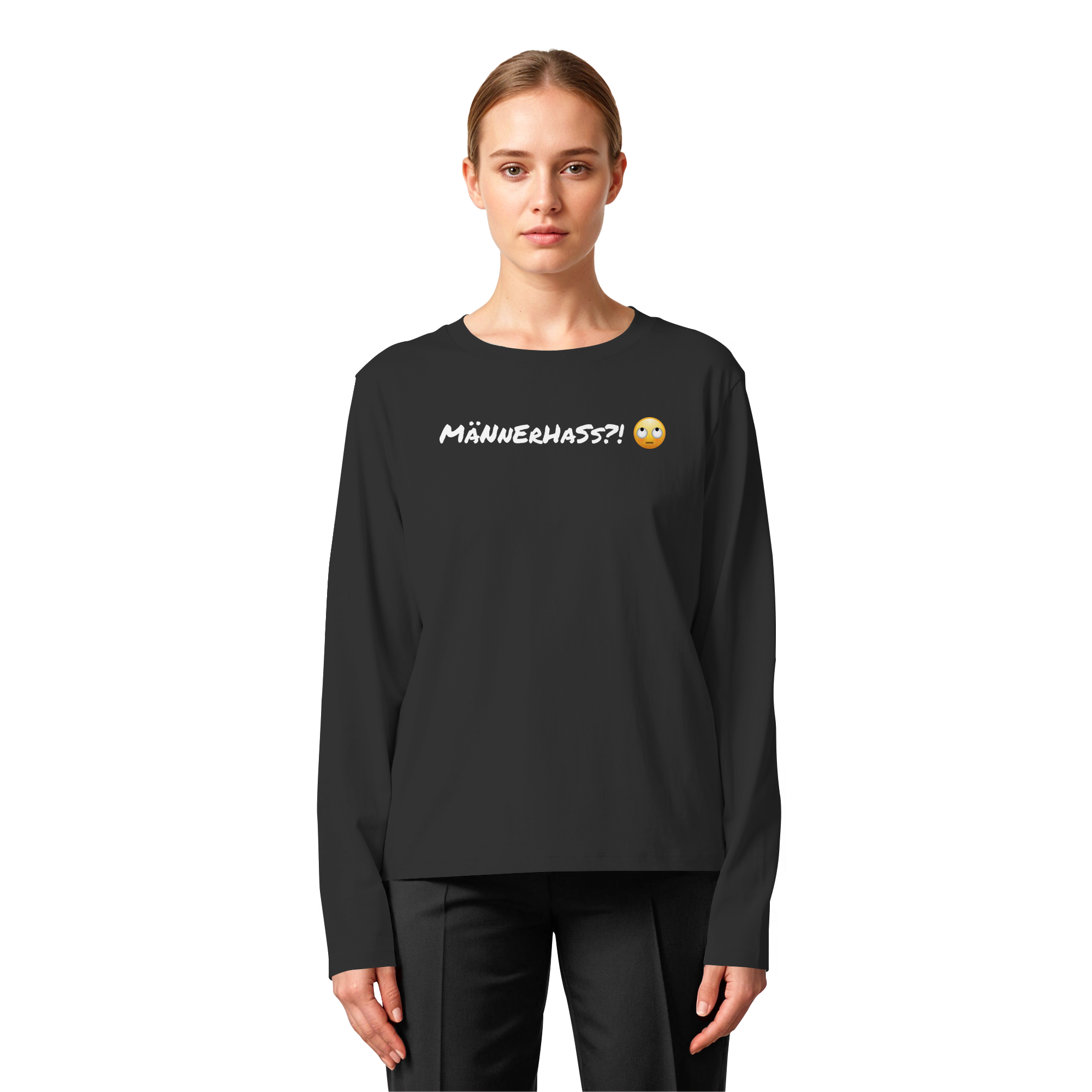 MäNnErHaSs!? ???? - Womens Organic Longsleeve T-Shirt