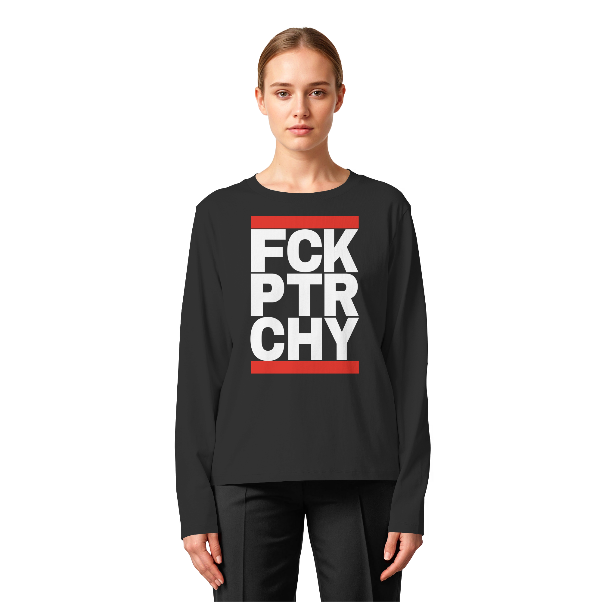 FCK PTRCHY - Womens Organic Longsleeve T-Shirt