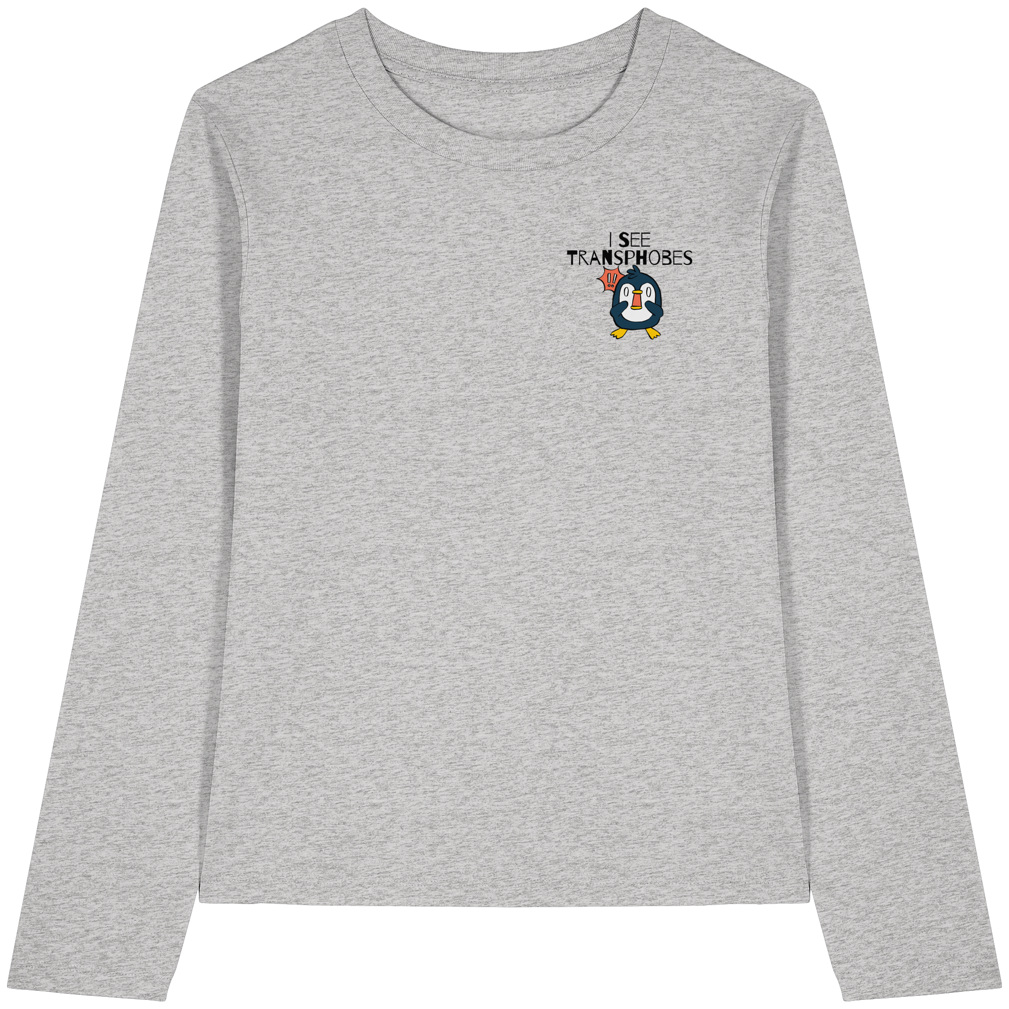 I see Transphobes - Womens Organic Longsleeve T-Shirt