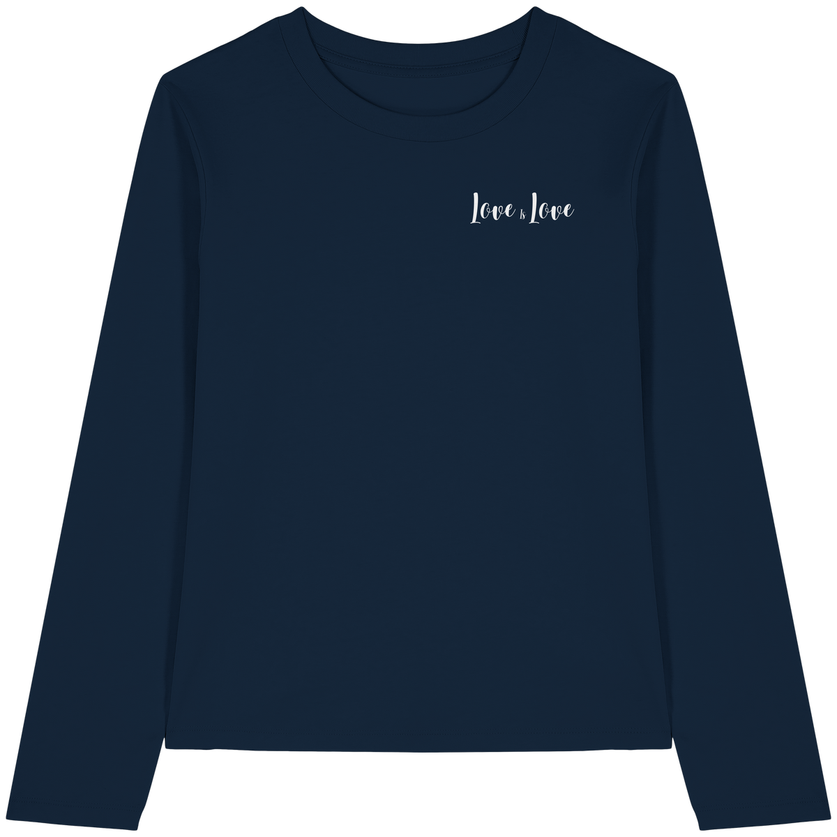 Love is Love "Calligraphy Edition" - Womens Organic Longsleeve T-Shirt