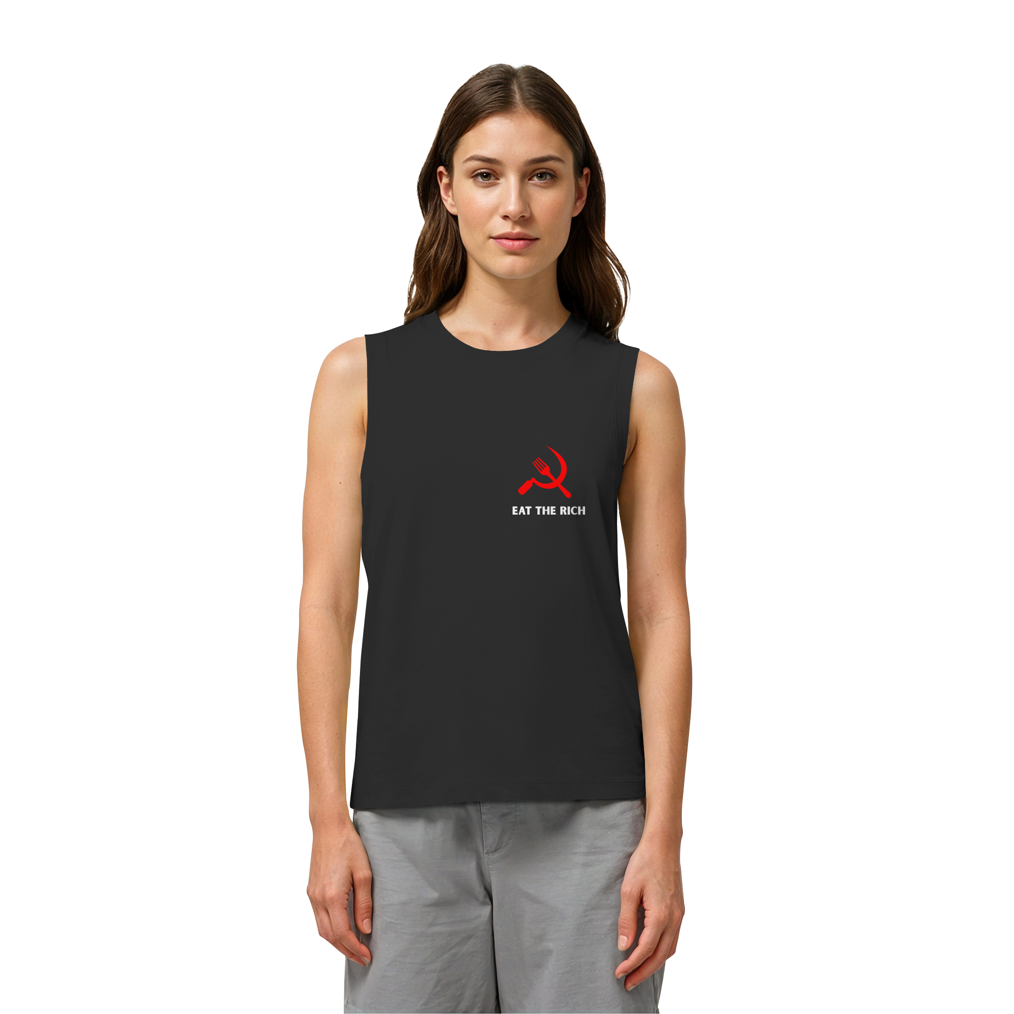 Eat the Rich "Gabel & Sichel Edition" - Womens Organic Tank Top
