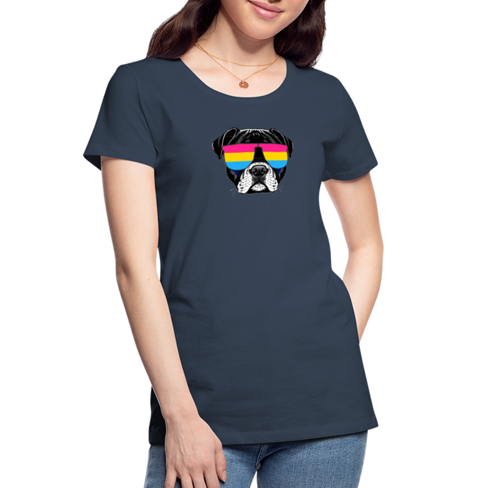 Pan Doggo "Frauen" T-Shirt - Navy
