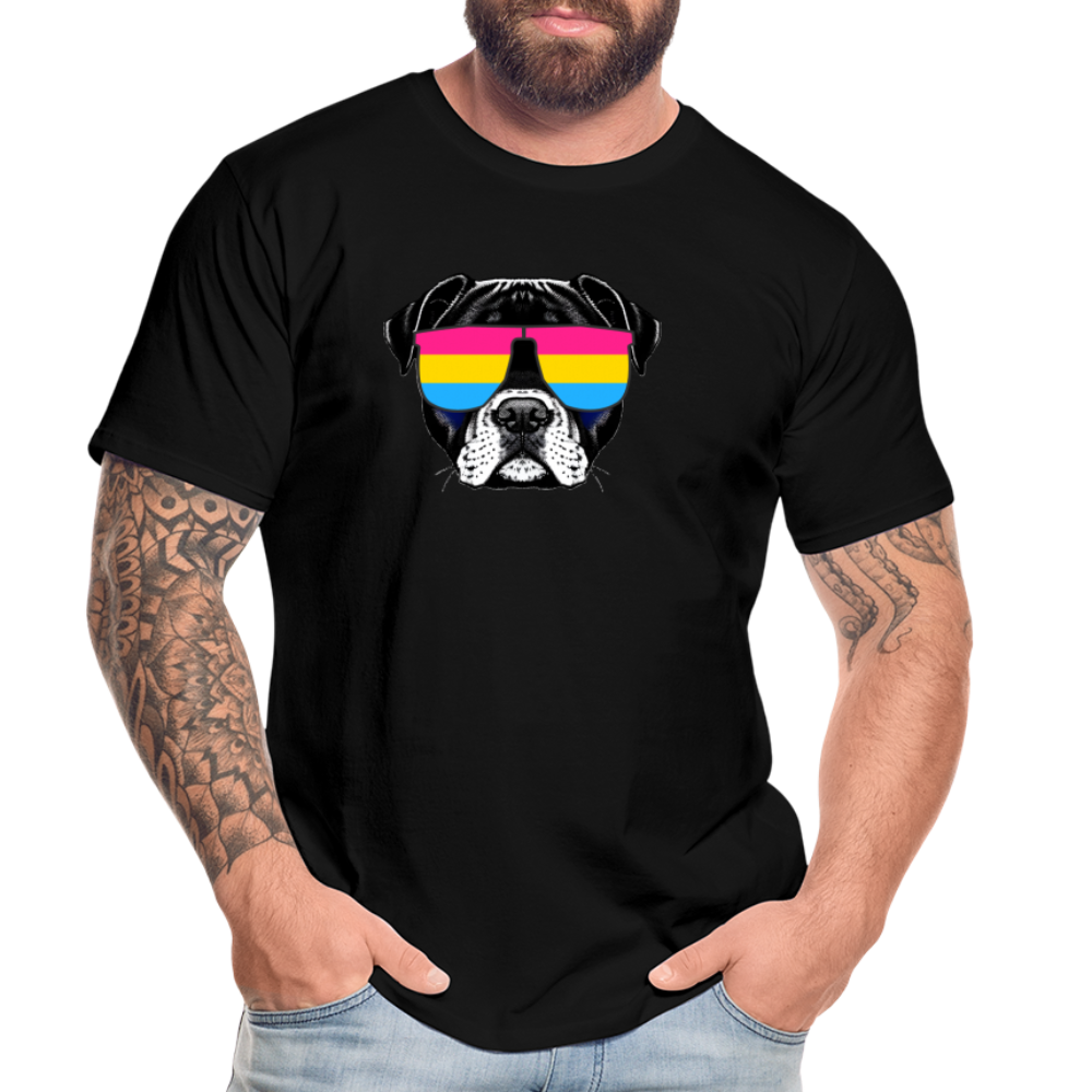 Pan Doggo "Männer" T-Shirt - Schwarz