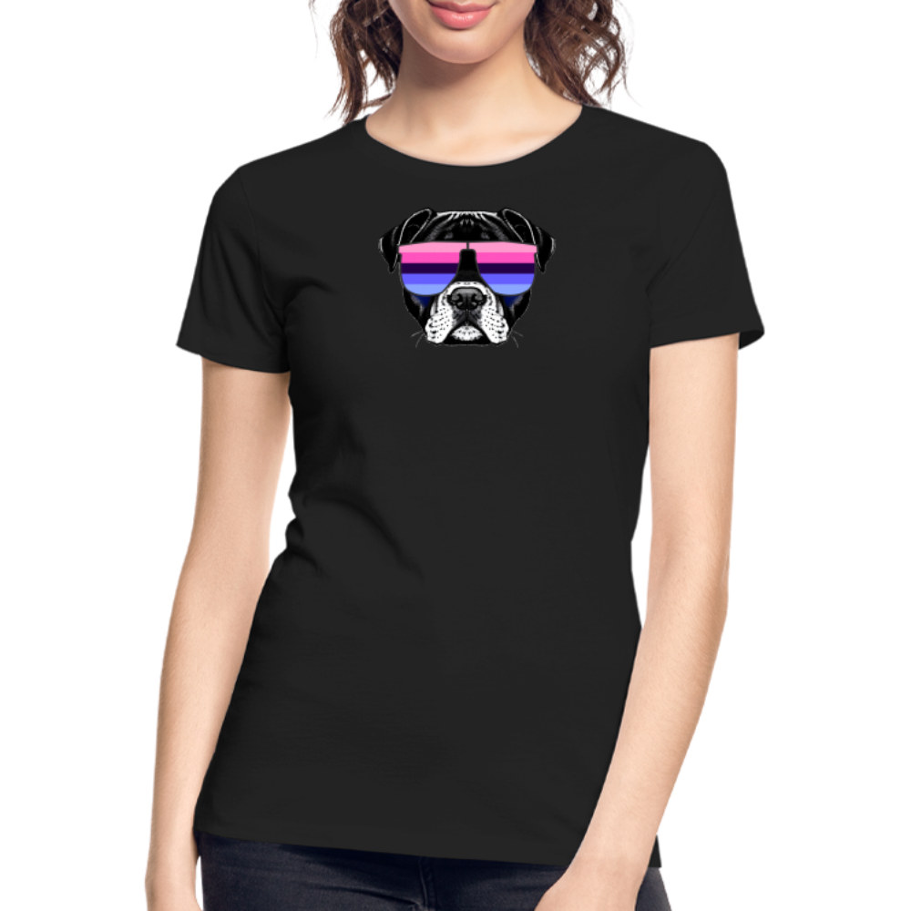 Omnisexual Doggo "Frauen" T-Shirt - Schwarz