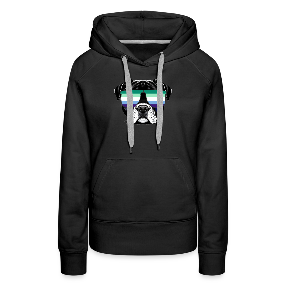 Gay Doggo "Frauen" Hoodie - Schwarz