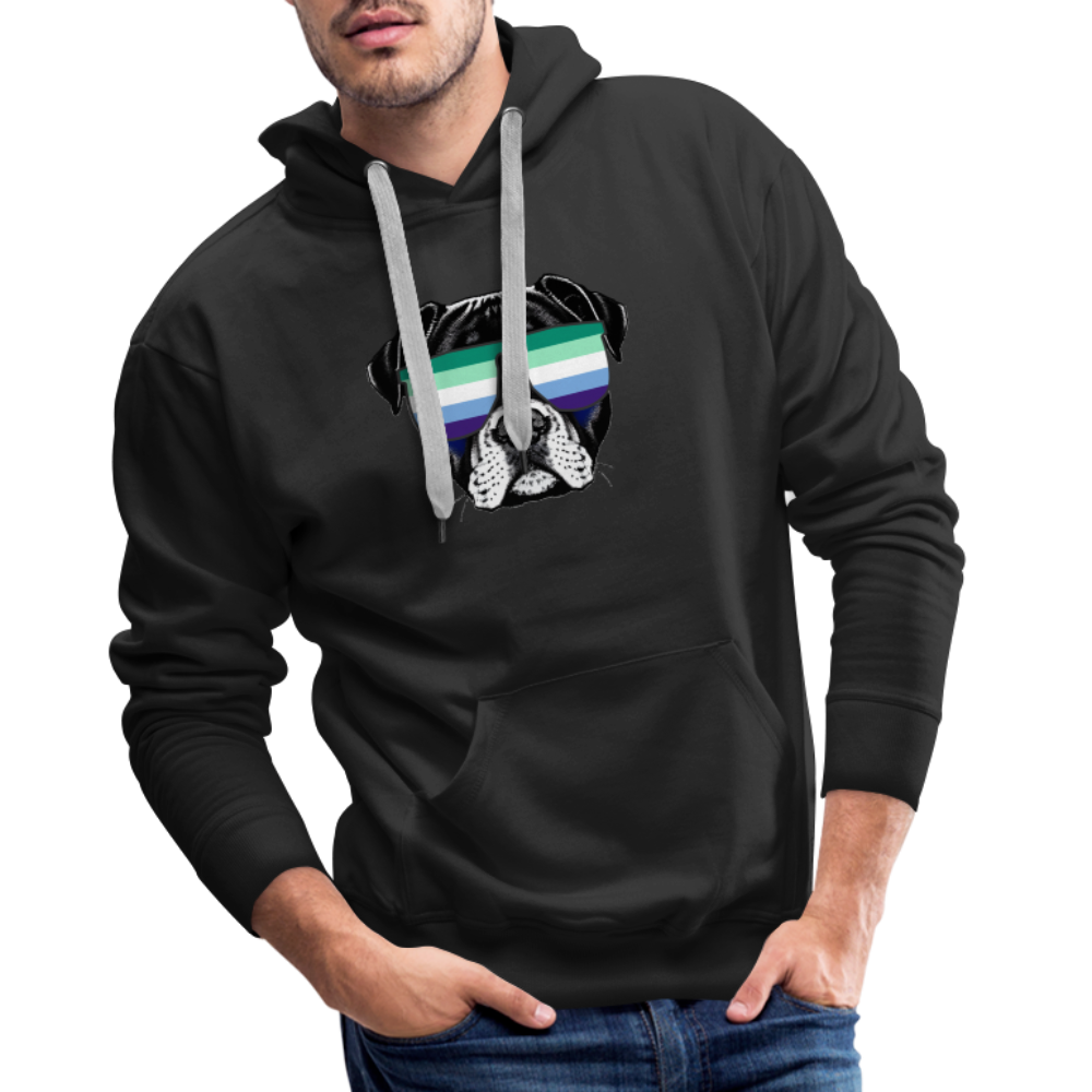 Gay Doggo "Männer" Hoodie - Schwarz