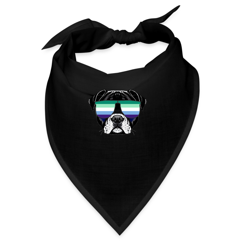 Gay Doggo Bandana - Schwarz