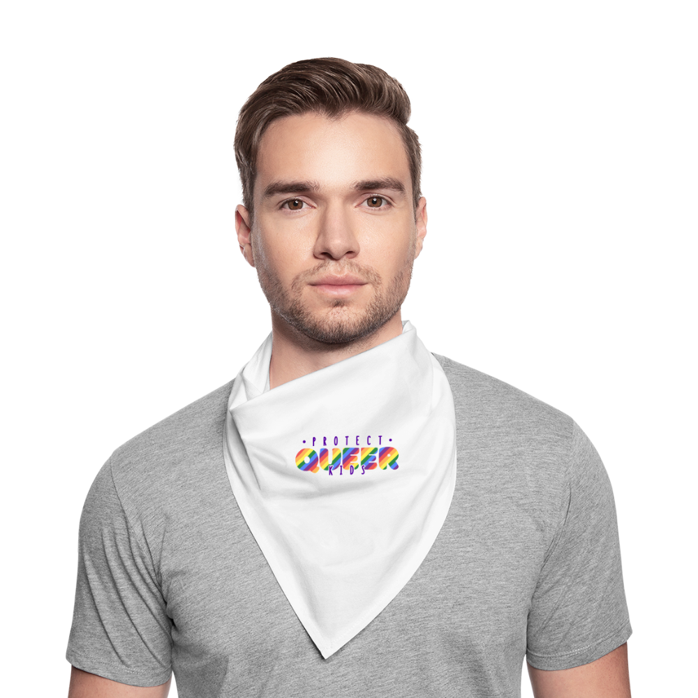 Protect Queer Kids Bandana - weiß