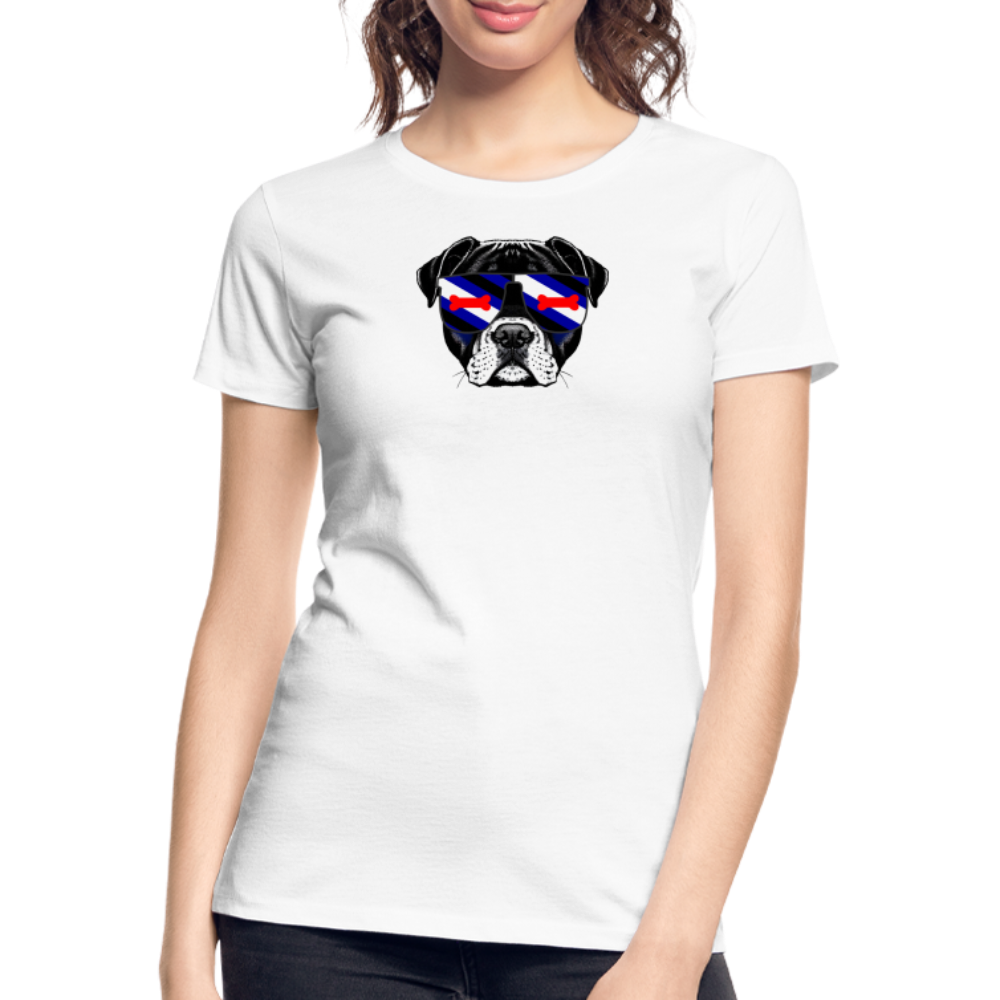 Pupplay Doggo "Frauen" T-Shirt - weiß