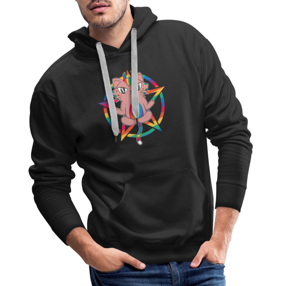 Pentacat "Männer" Hoodie - Schwarz