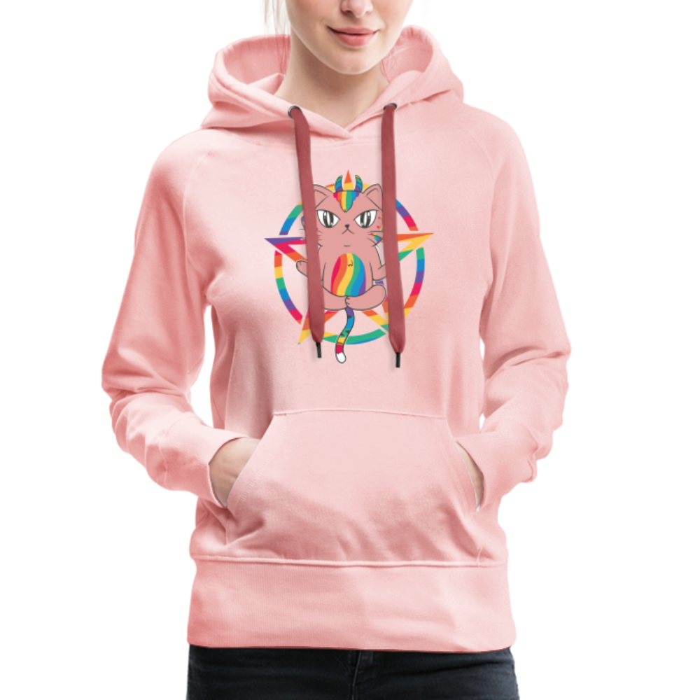 Pentacat "Frauen" Hoodie - Kristallrosa