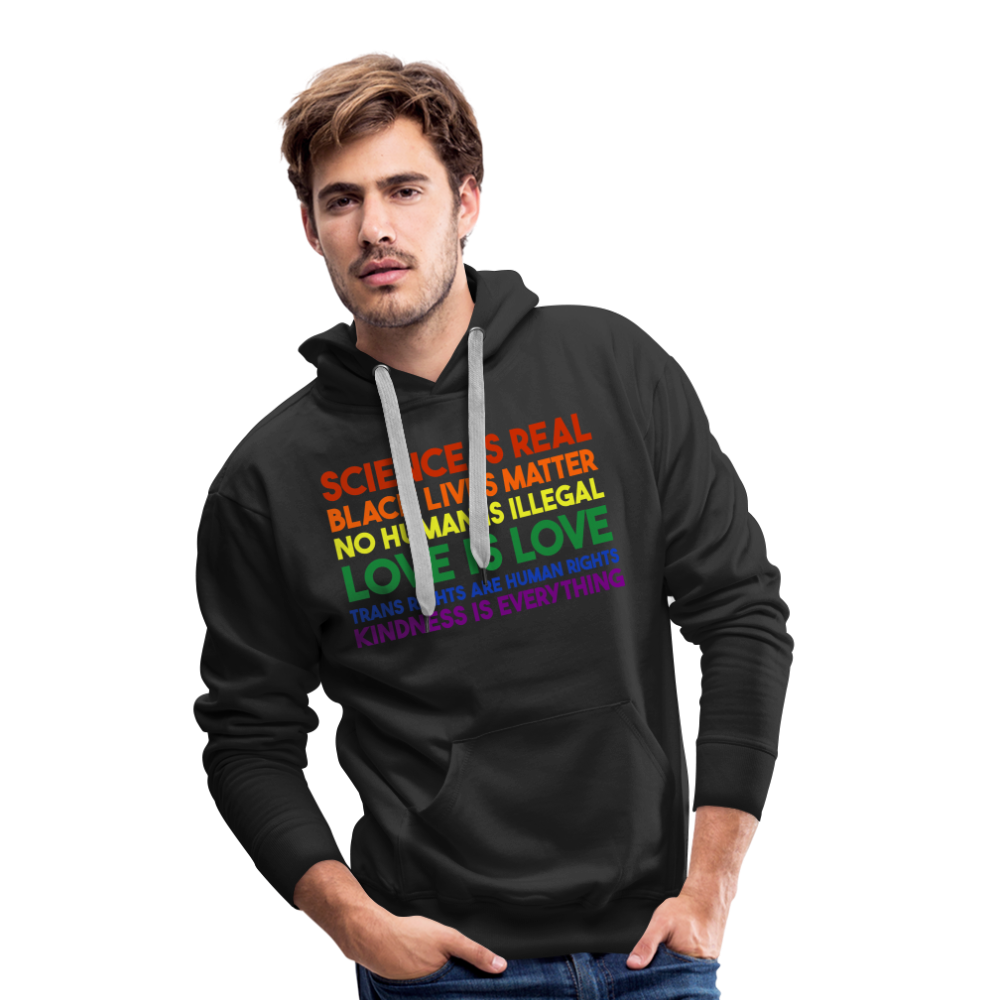 Kindness is Everything "Männer" Hoodie - Schwarz