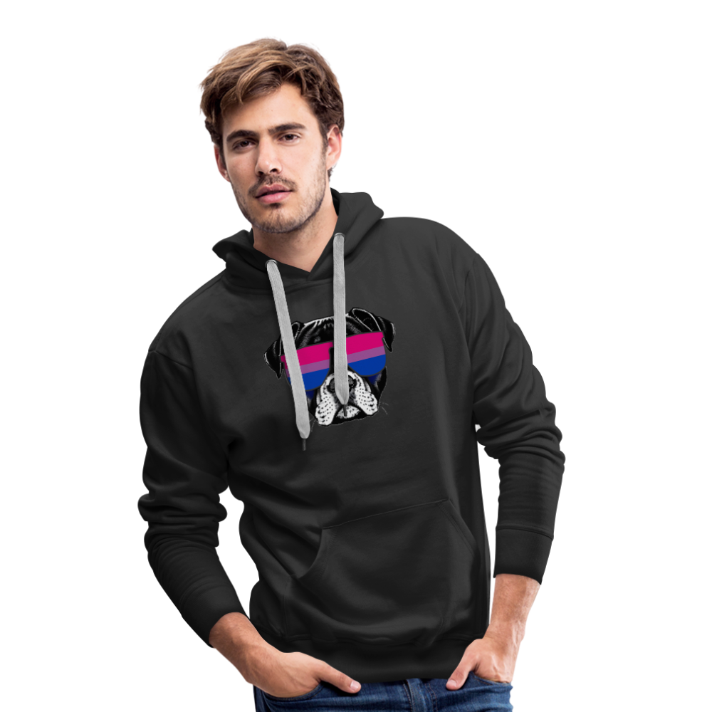 Bisexual Doggo "Männer" Hoodie - Schwarz