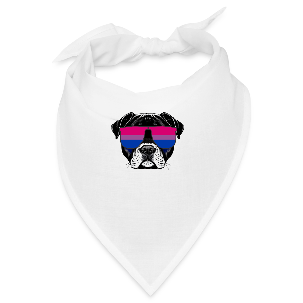 Bisexual Doggo Bandana - weiß