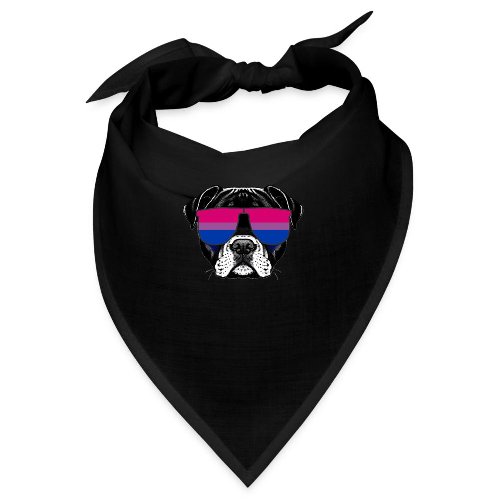 Bisexual Doggo Bandana - Schwarz