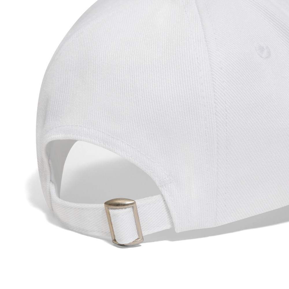 Herzenflagge Baseballkappe - Weiß/Weiß