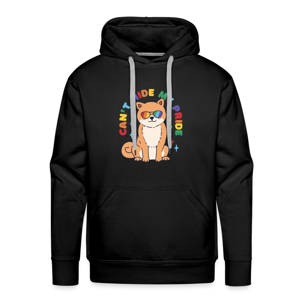 Can't Hide my Pride Doggo "Männer" Hoodie - Schwarz