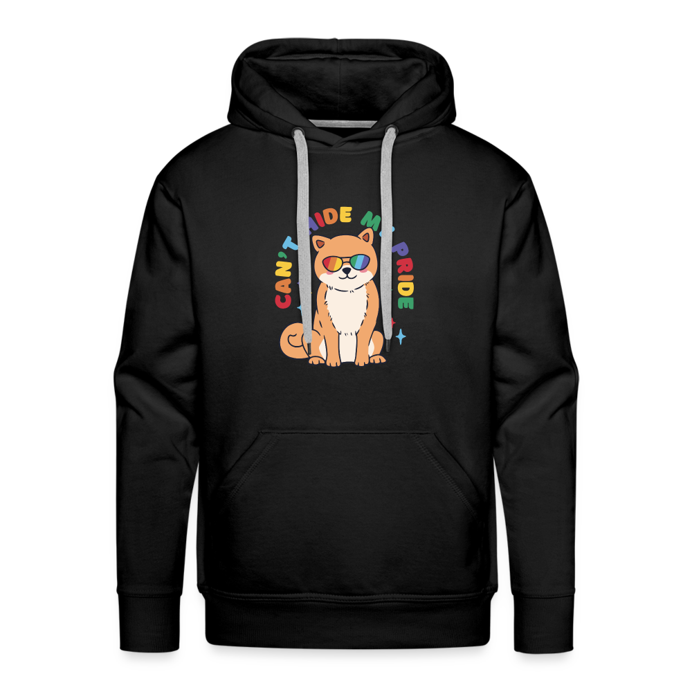 Can't Hide my Pride Doggo "Männer" Hoodie - Schwarz