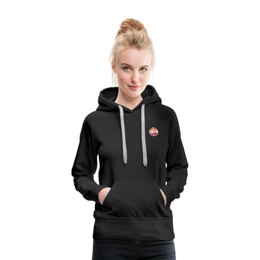 Lesbische Bieber "Frauen" Hoodie - Schwarz