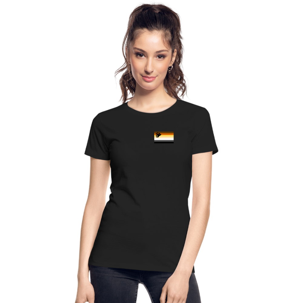 Bären Flagge "Frauen" T-Shirt - Schwarz