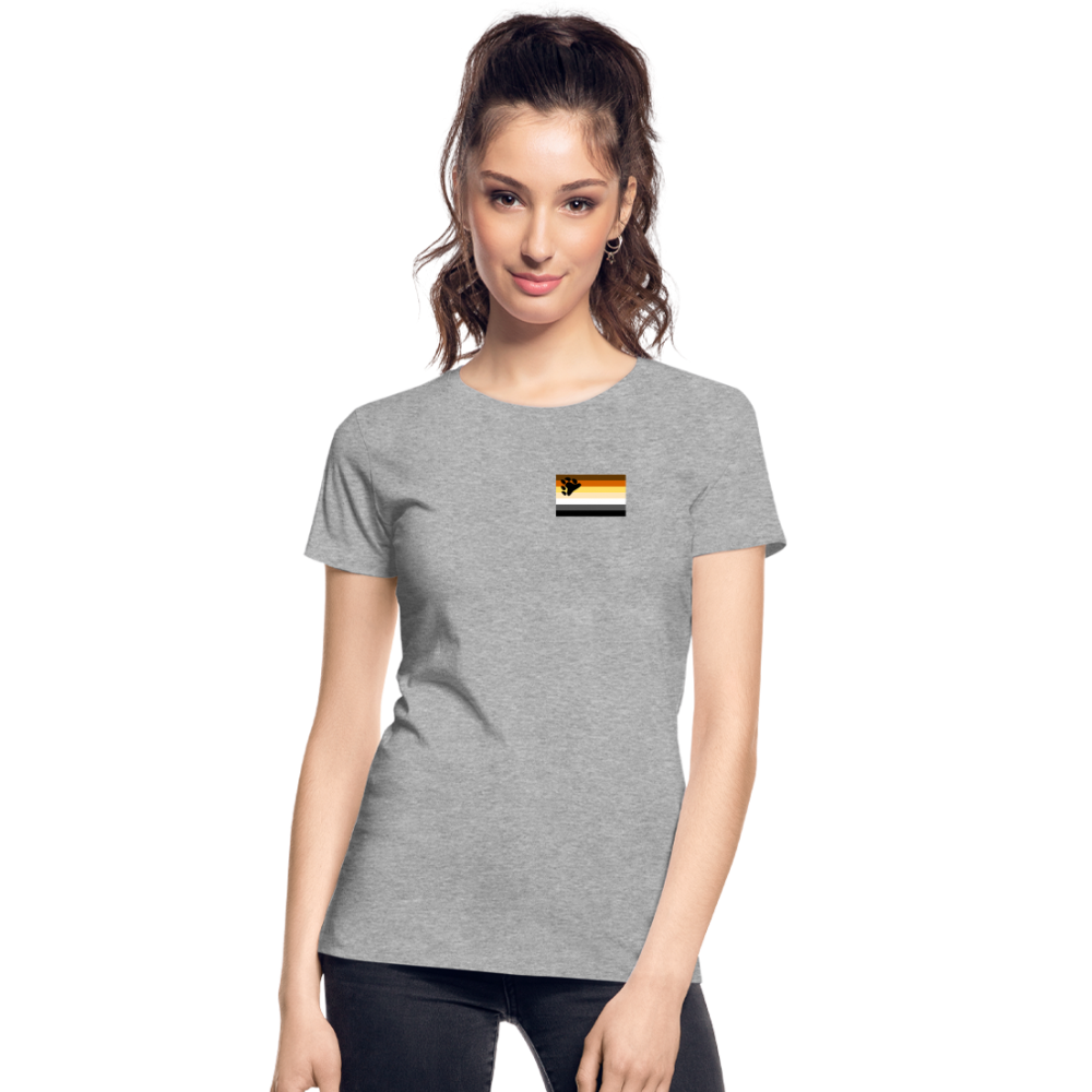 Bären Flagge "Frauen" T-Shirt - Grau meliert
