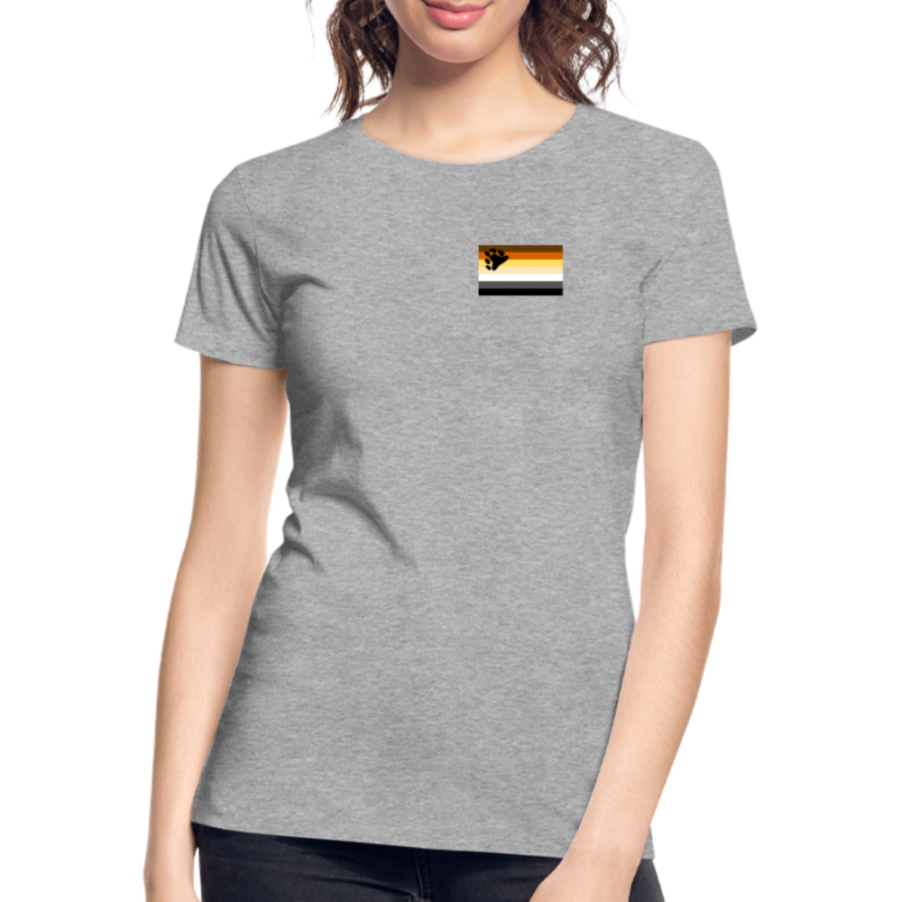 Bären Flagge "Frauen" T-Shirt - Grau meliert