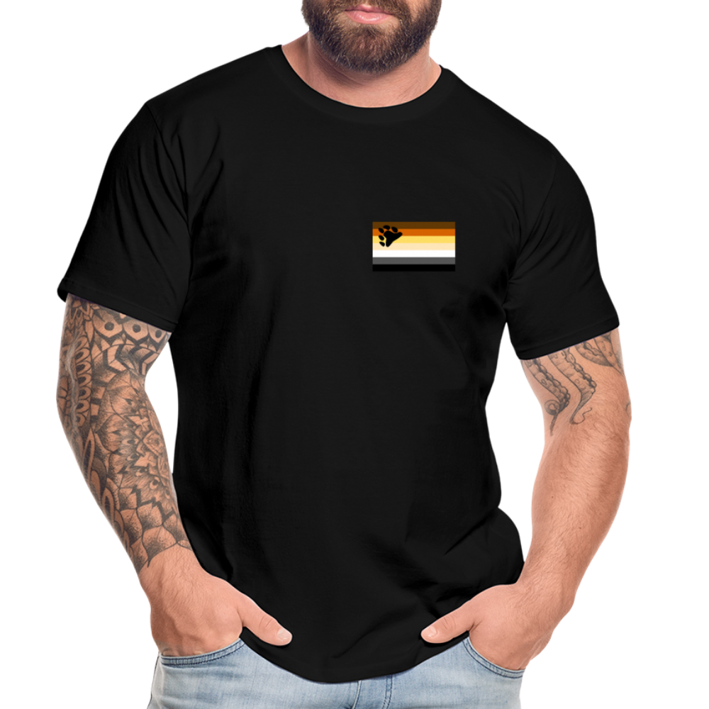Bären Flagge "Männer" T-Shirt - Schwarz