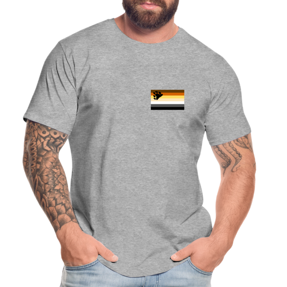 Bären Flagge "Männer" T-Shirt - Grau meliert