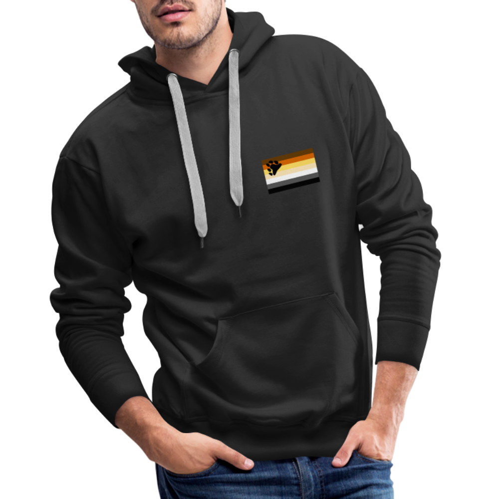 Bären Flagge "Männer" Hoodie - Schwarz