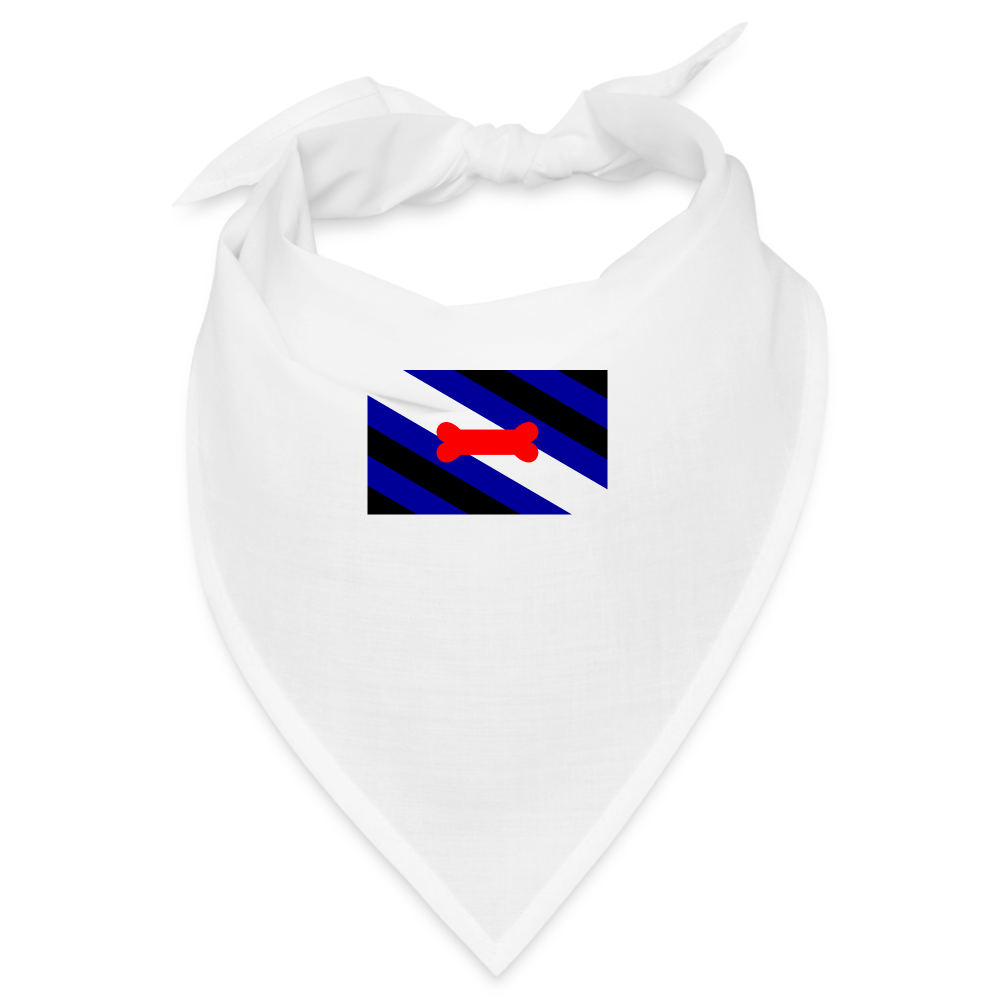 Pupplay Pride Flag Bandana - weiß