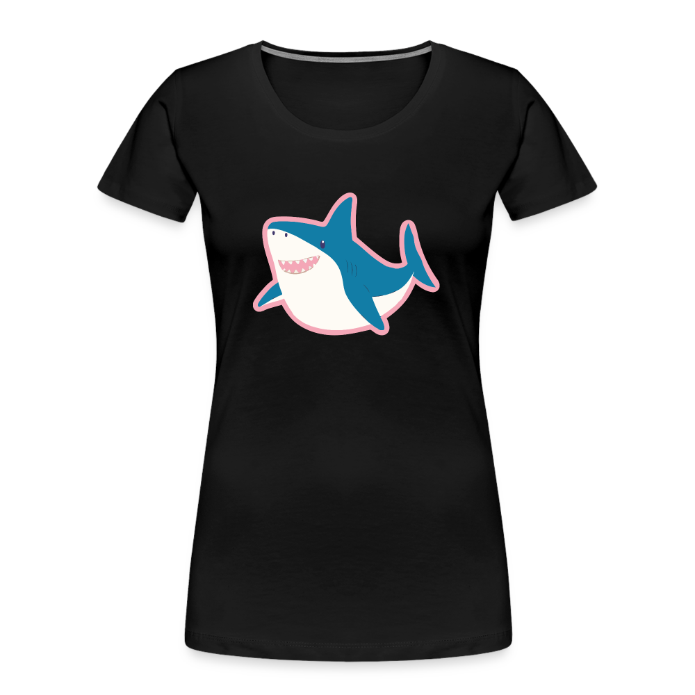 Trans Hai "Frauen" T-Shirt - Schwarz