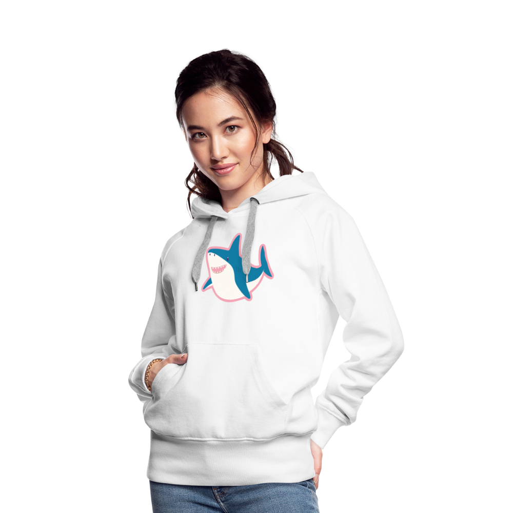 Trans Hai "Frauen" Hoodie - weiß