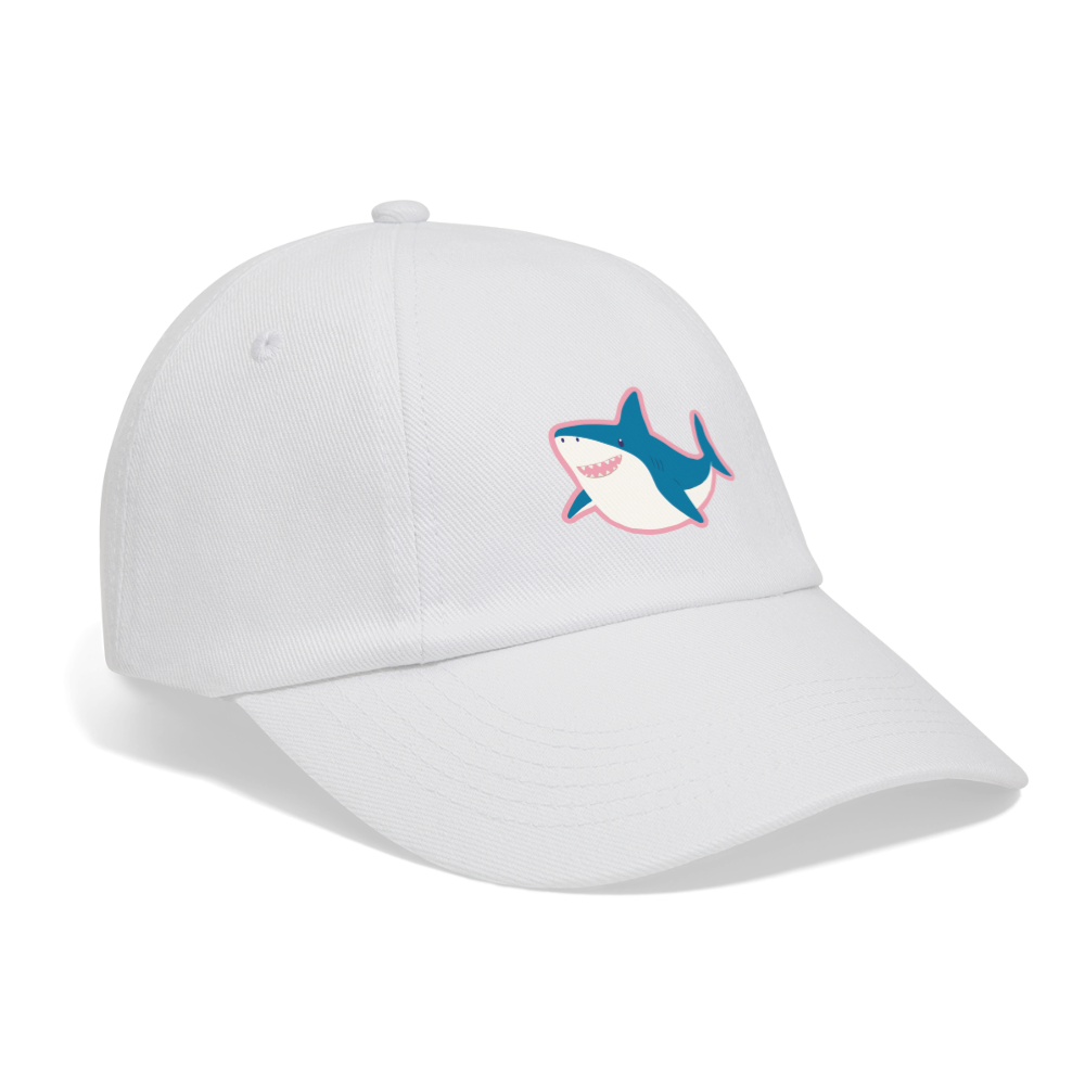 Trans Hai Baseballkappe - Weiß/Weiß