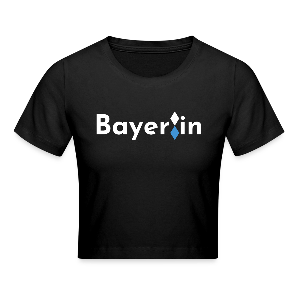 Bayer:in Cropped T-Shirt - Schwarz
