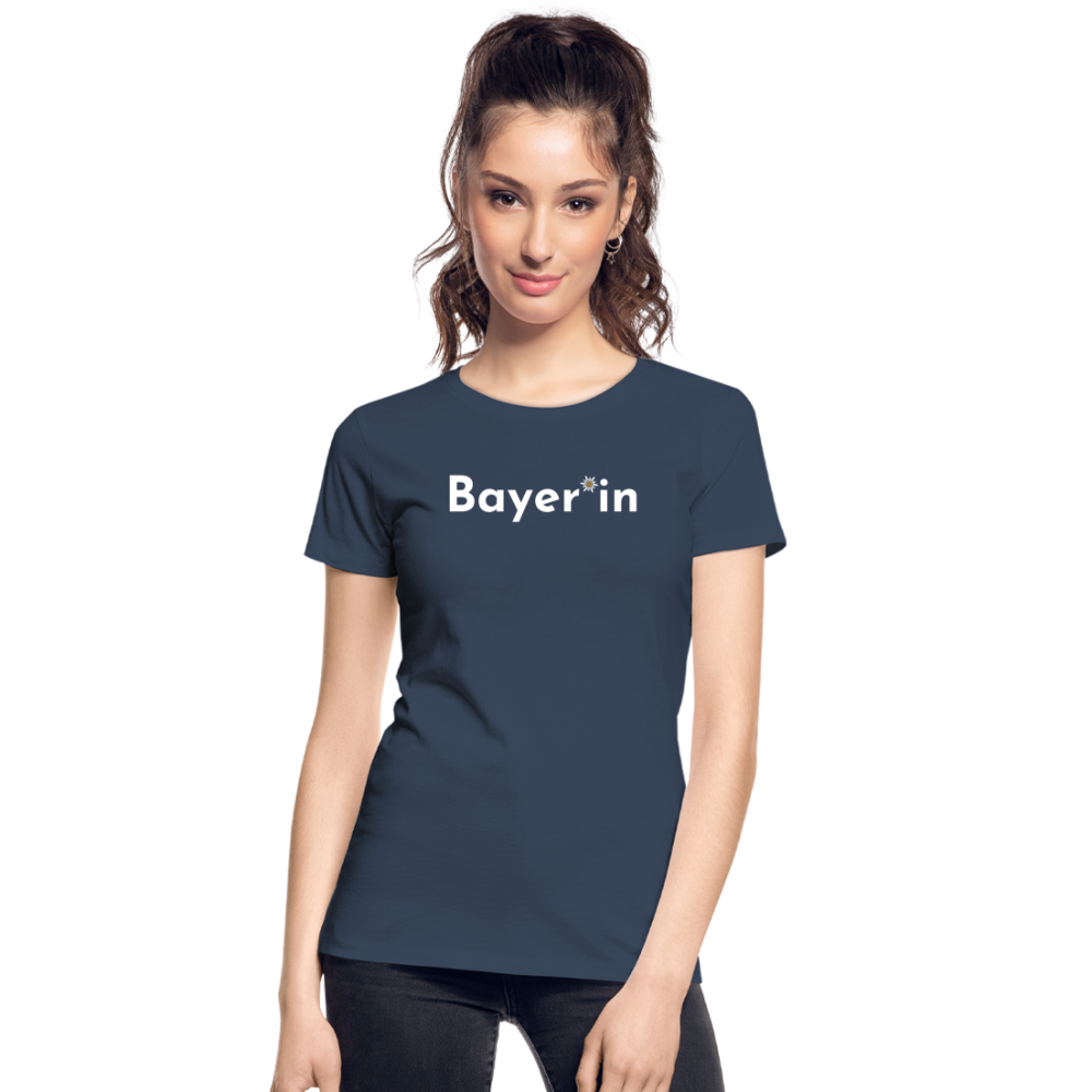Bayer*in "Frauen" T-Shirt - Navy