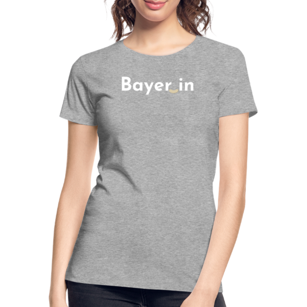 Bayer_in "Frauen" T-Shirt - Grau meliert
